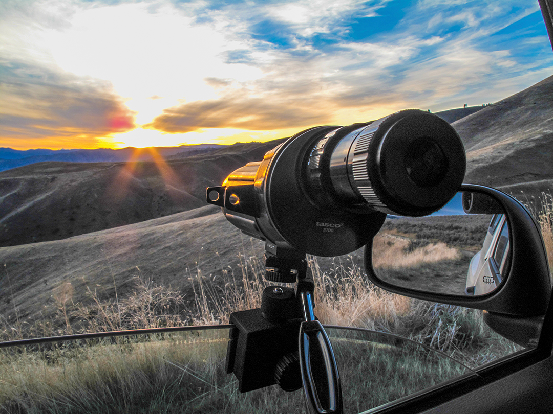 It takes serious glass – and serious glassing – to locate mule deer in brushed-up canyons.